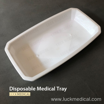 Disposable White Medical Tray